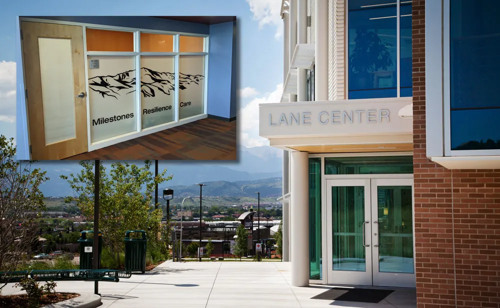 Entrance to the Lane Center